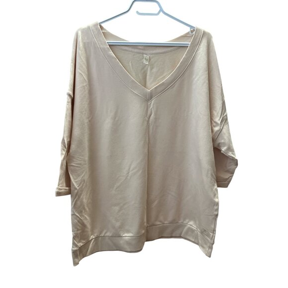 Peach - 3/4 Length Sleeve - Hyba - Size 2X - Picture 1 of 1